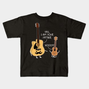 Uke I Am Your Father T Shirt Ukulele Guitar Music Kids T-Shirt